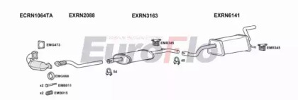 Система выпуска ОГ EuroFlo RNCLI15D 1018C